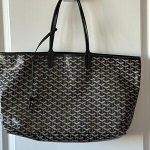 Stylish Black and Gray Tote Bag